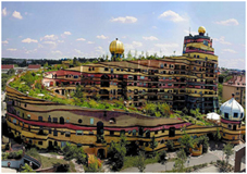 El Waldspirale. Darmstadt. Alemania.