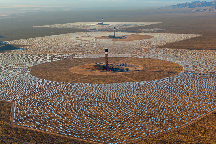La planta solar térmica más grande del mundo