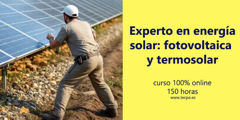 curso de energia fotovoltaica y termosolar